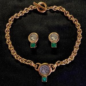 Vintage Necklace and Earring Set